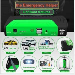 Multi-Functional 14000mAh Automotive Emergency Jump Starter Engine Starter for 12V Car, Motorcycle, Boat