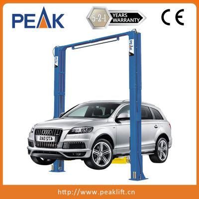 Asymmetric Column Clear Floor Lift 2 Post Car Lift (212C)