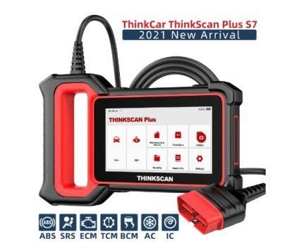 Thinkcar Thinkscan Plus S7 OBD2 Car Diagnostic Tool for Auto ABS Airbag Sas Oil DPF Epb Reset 7 Systems Automotive Scanner