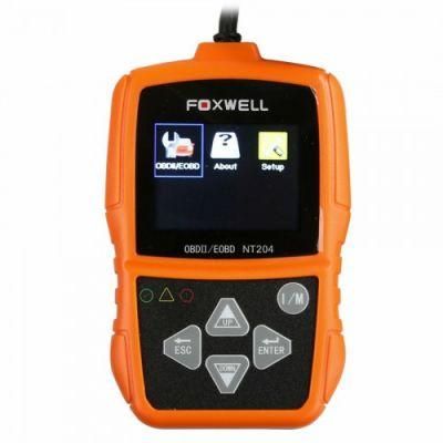 Foxwell Nt204 OBD2 Can Diagnostic Tool Fault Code Reader Multi-Languages Available