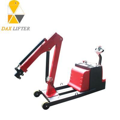 650kg-1000kg Hydraulic Foldable Floor Shop Crane with CE Certification