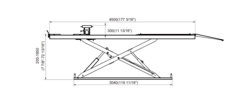 on-7804p Alignment Scissor Lifts