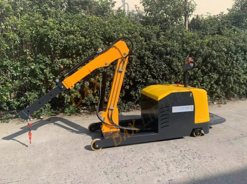 650kg Lifting Capacity Hydraulic Electric Small Mini Crane with CE