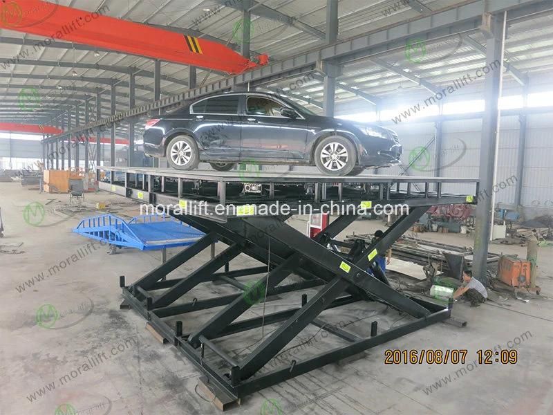 CE Approved Scissor Car Lift Platform with Low Price