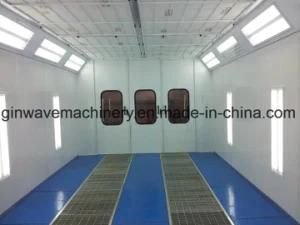 Side Lights Spray Booth/Paint Booth with Diesel Burner