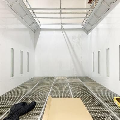 High Performance CE Standard Automotive Paint Spray Booth with Installation Drawings