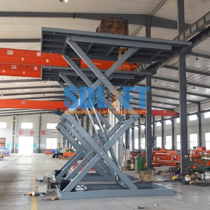 Hydraulic Stationary Electric Scissor Platform Lift for Sale