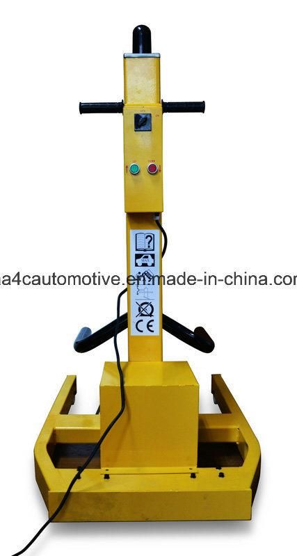 Mechanical Mobile Single Post Lift