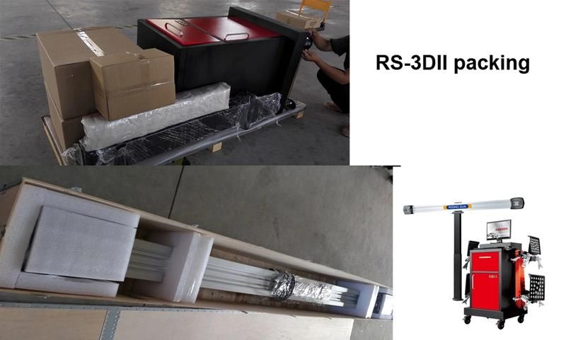 3D Camera Design Mobile Operated 4 X 4 Wheel Alignment for Car Repair