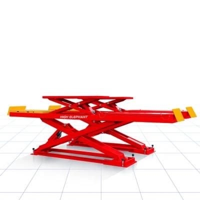 with Trolley Auto Car Scissor Lift for 4 Wheel Alignment