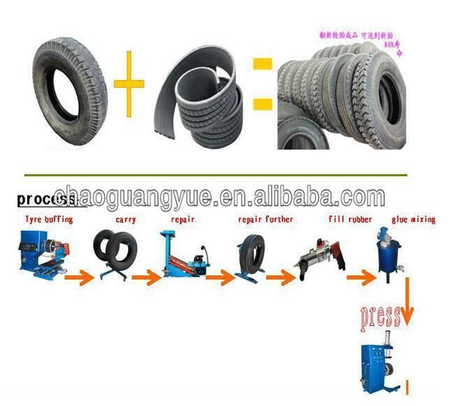 Professional Precure Cold Used Tire Repair Equipment