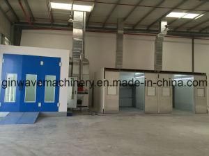 Combine Spray Booth and Preparation Bay with Steel Structure