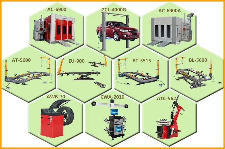 New 10 Feet Auto Body Frame Machine with Tools Cart and Tool and Clamps