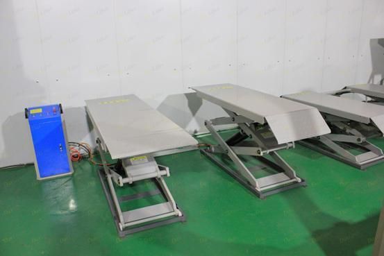 China Supplier Garage Equipment Low Profile Scissor Car Service Lift