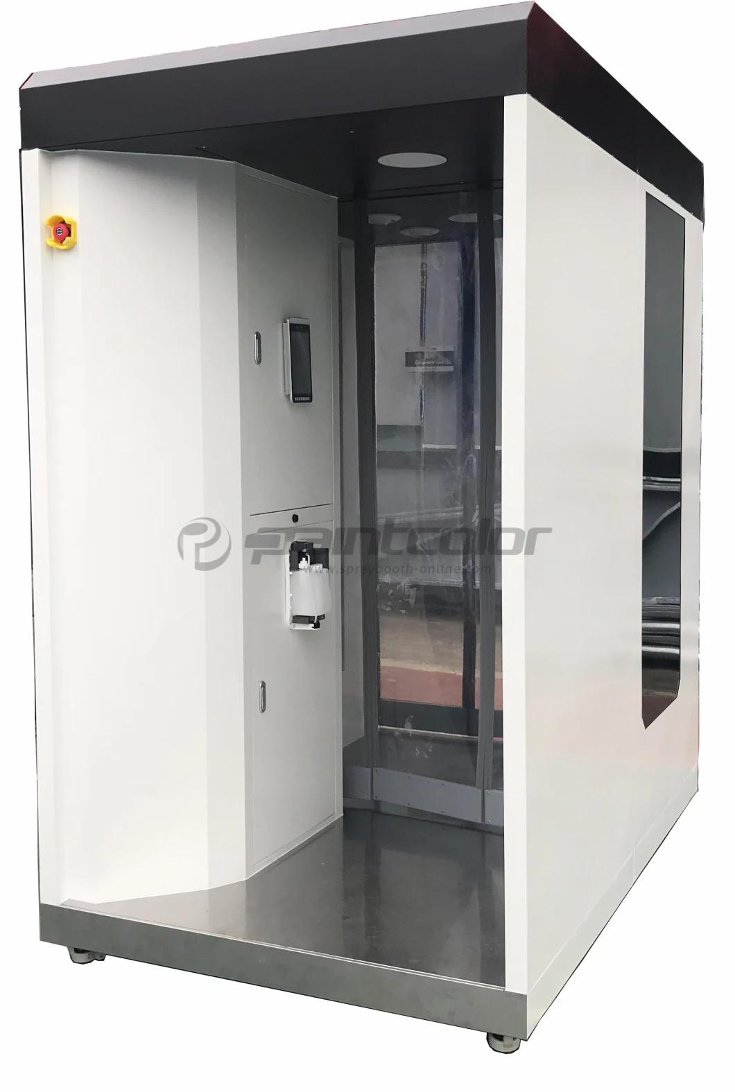 Factory Direct Sell Fast Temperature Test and Auto Disinfection and Atomization Cabinet