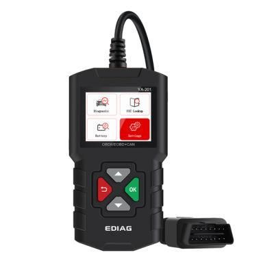 2.4 Inch Screen Code Reader Ediag Ya-201 Full Obdii Functions