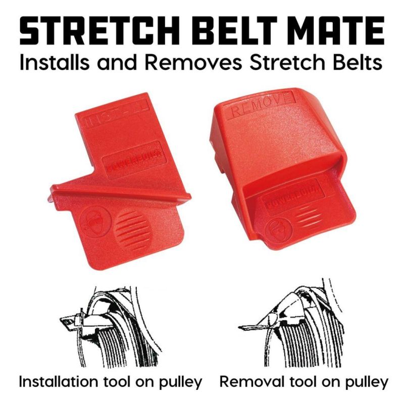 Viktec 2 Piece Stretch Belt Installation / Removal Tool Set (VT18098)