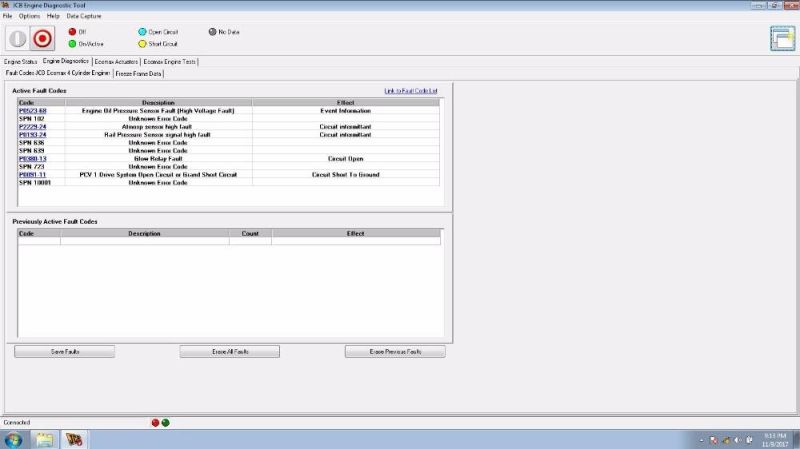 Jcb Electronic Service Tool with Jcb Service Master V1.73.3 Heavy Duty Truck Diagnostic Scanner