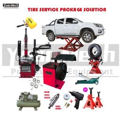 Customizable Car Repair Wheel Balancer and Tire Changer Combo Spree