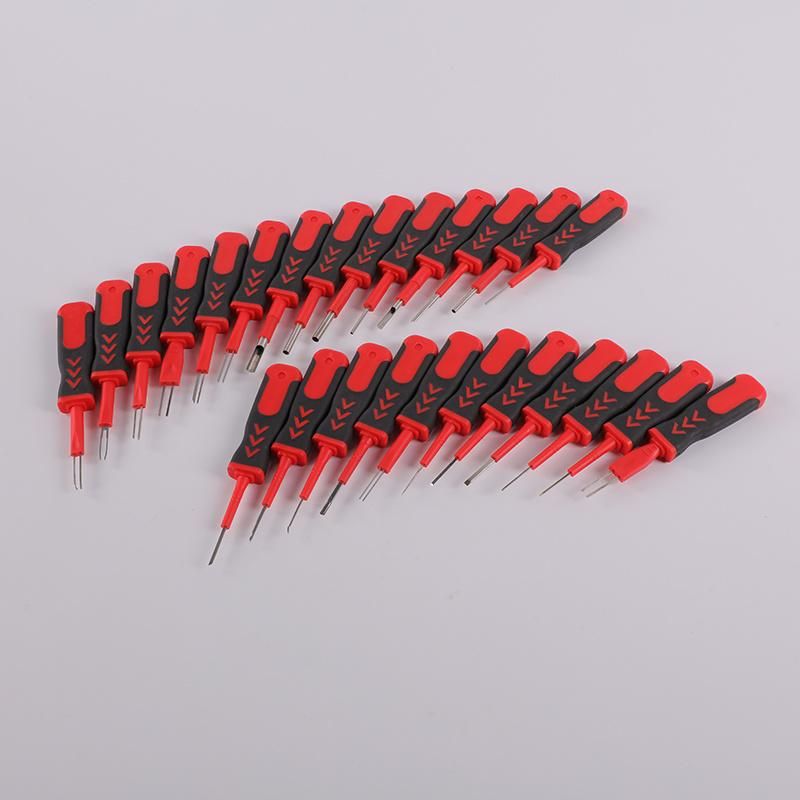 Viktec Custom Logo 25 PCS Stainless Steel Tips Universal Terminal Tool Kit for Auto Technicians, Safely Remove Wires