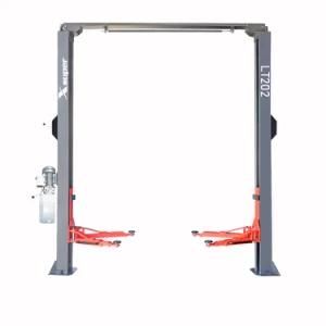 Good Sell Garage Equipment Lt202 Clear Floor Two Post Lift (One Side Release) for Workshop