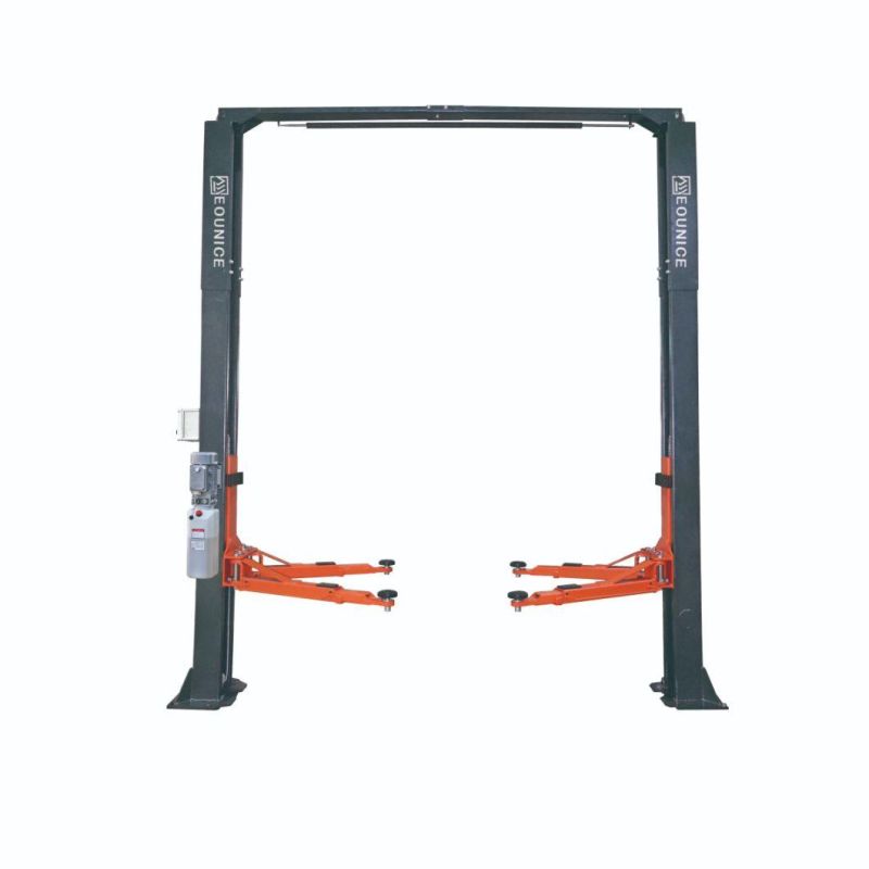 4200kg Clear Floor Dual-Point Release Two Post Lift Hoist for Automobile Garage Repair Use/ Auto Lift