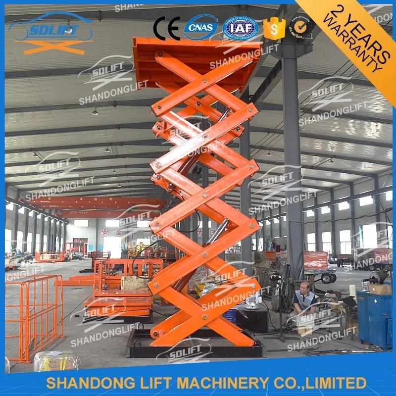 Hydraulic Scissor Lift Platform Cargo Hydraulic Elevator