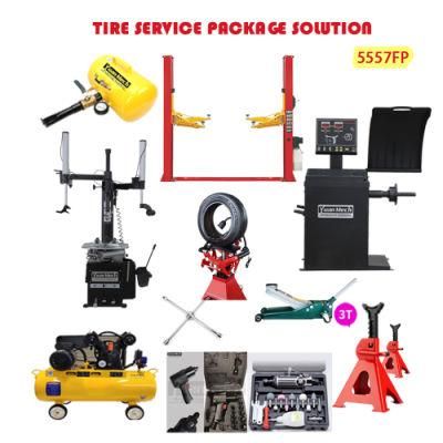 Garage Equipments Tire Repair Machine Tire Changer and Tools Combo