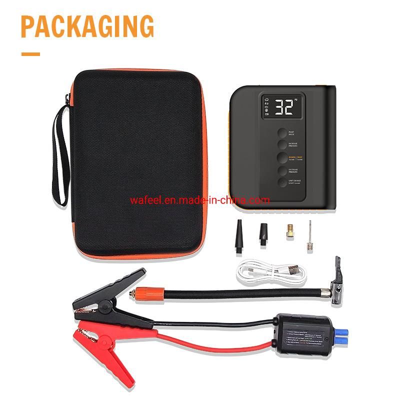 CE FCC Approved Car Battery Booster 12 Volte Portable Jump Starter 8800mAh