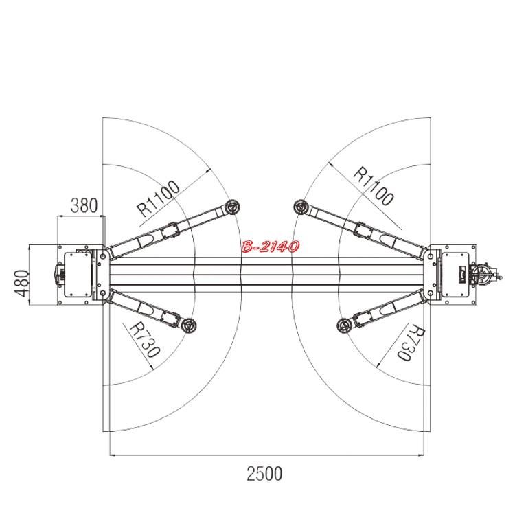 Vico Tire Shop Lift Hoist Auto Maintenance