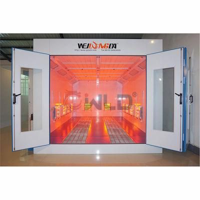 Wld6200b Infrared Lamp Heating Electric Car Paint Booth for Sale