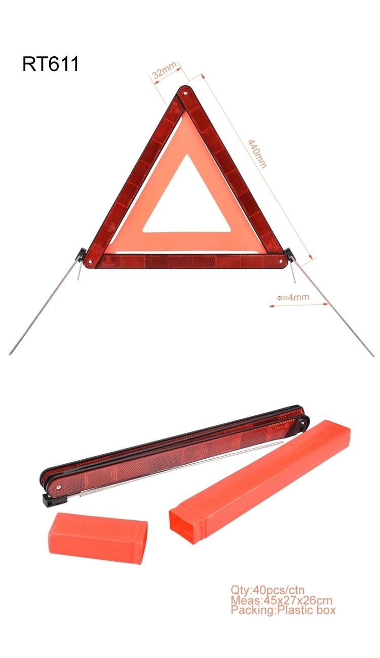 E Mark Traffic Auto Car Safety Emergency Reflective Warning Triangle