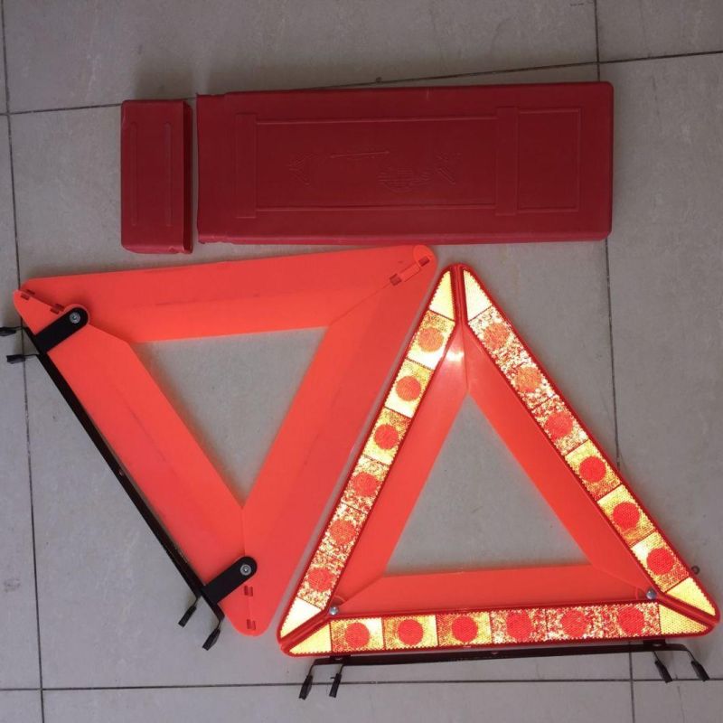 Driveway Foldable Emergency Vehicle portable Warning Safety Triangle