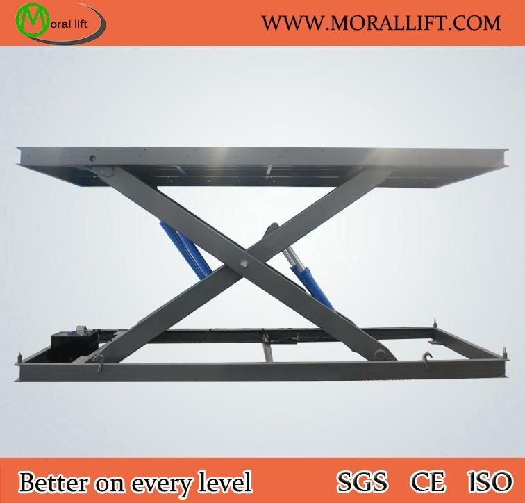 6 Tons Capacity Hydraulic Scissor Car Lift