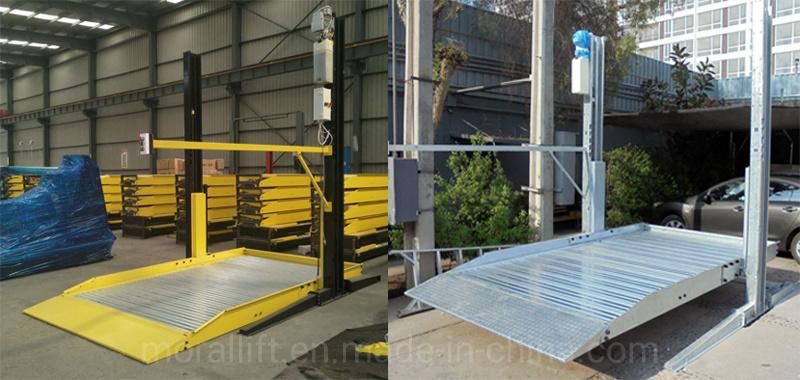 2 level car platform lift