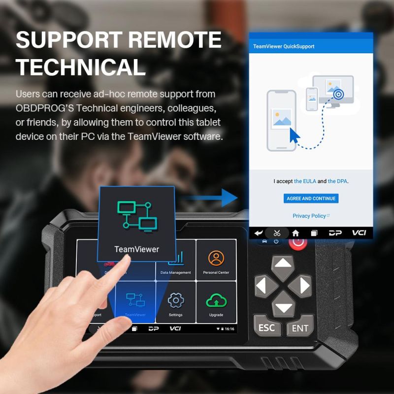 Obdprog Moto 100 All System Motor Diagnostic Tool Engine ECU Coding ABS a/F Adjust TPMS Epb Auto Motorcycle Analysis Scanner