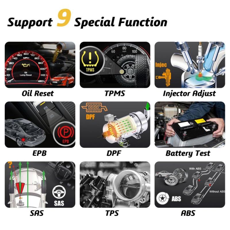 Humzor Nexzdas Gnd306 PRO Full-System+ Special Functions+Programming OBD2 Auto Diagnostic Tool