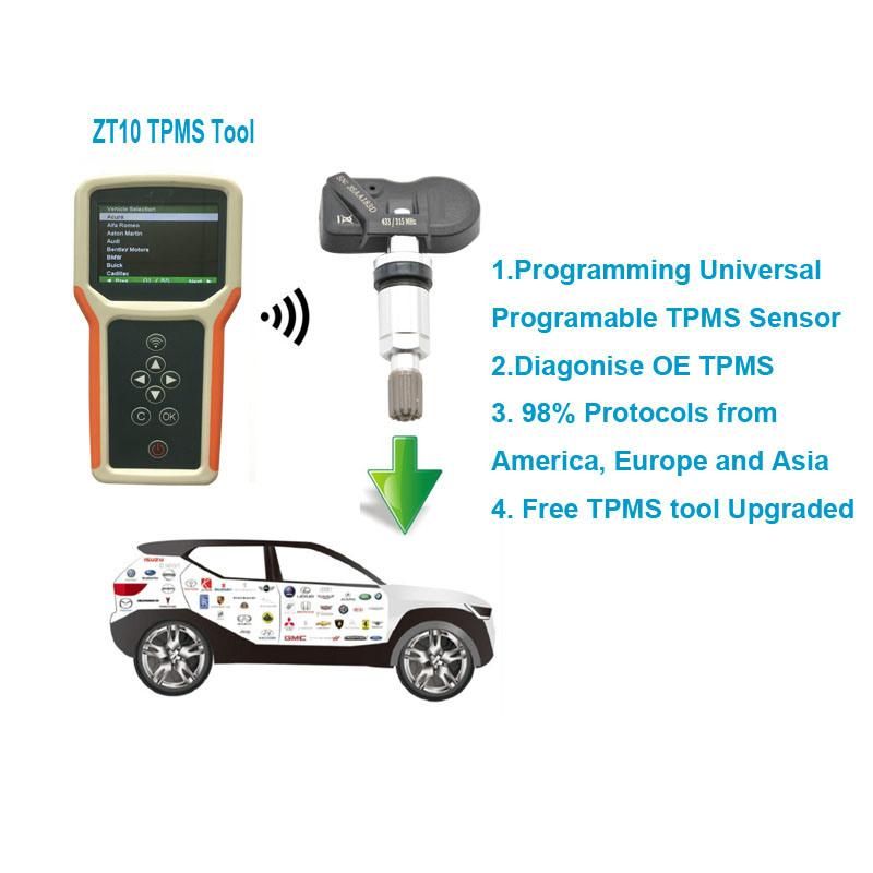 TPMS Sensor 2 in 1 Tire Repair Tools TPMS Sensor Programing Tool