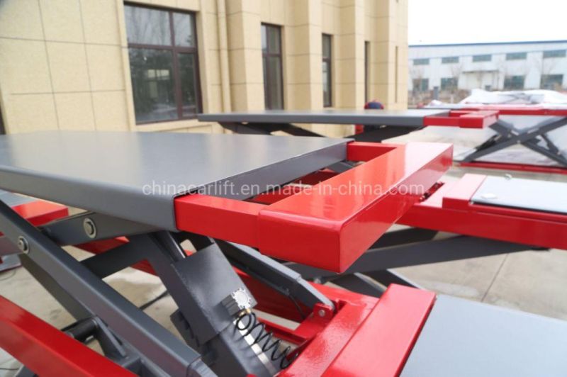 Ultrathin Double Level Scissor Lift Alignment Car Lift He4021