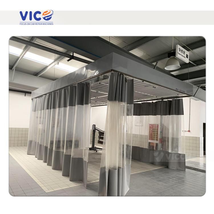 Vico Car Painting Line Auto Body Repairs Masking Room