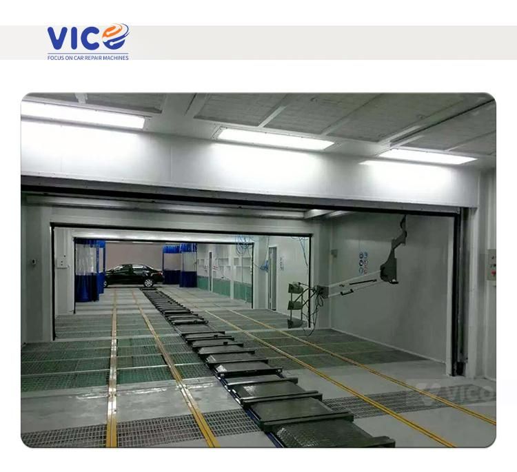 Vico Car Painting Line Auto Body Repairs Masking Room