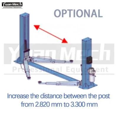 Double Column Bottom Plate Connection 4t Lift