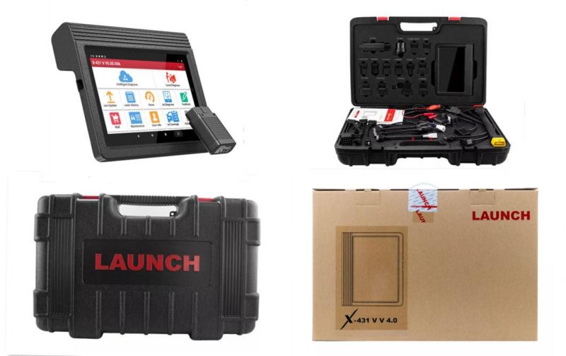 Launch X431 V V4.0 Car Full System Diagnostic Tool Auto OBD OBD2 Code Reader Scanner TPMS DPF Reset ECU Coding Active Test