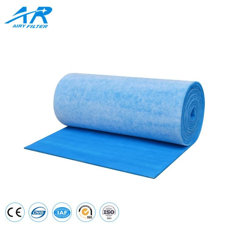 G4 Polyester Pre Air Coarse Filter, blue and White Filter for Spray Paint Booth