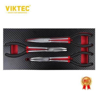 3PC Extra Long Pliers Set (VT05082)