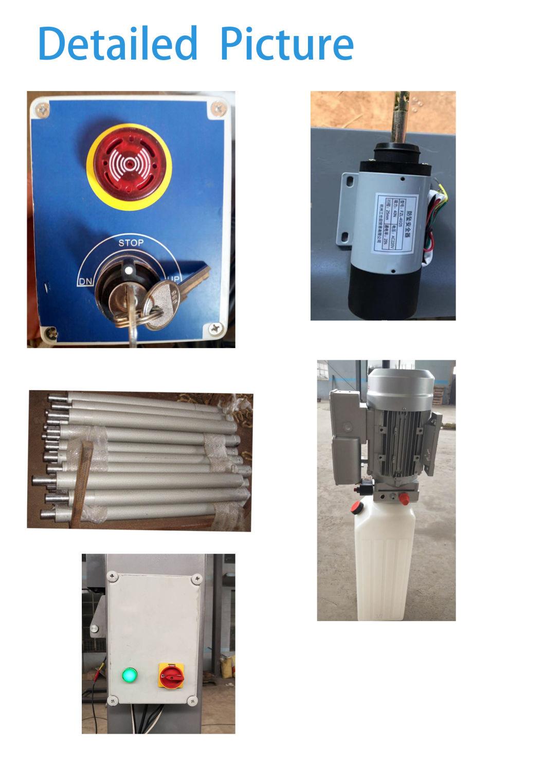 Home Parking Equipment Hydraulic One Post Parking Hoist