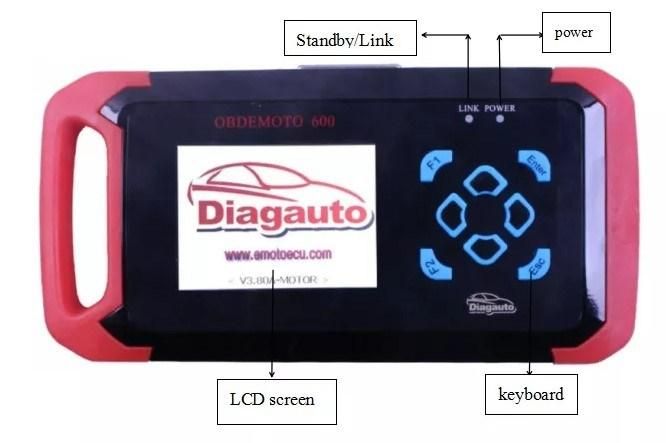 Motorcycle Scanner Obdemoto Mst-600 Mst600 Multi-Languages for Honda/Suzuki/Yahama/Kawasaki/Sym/Kymco/Aeon/Benelli/Pgo