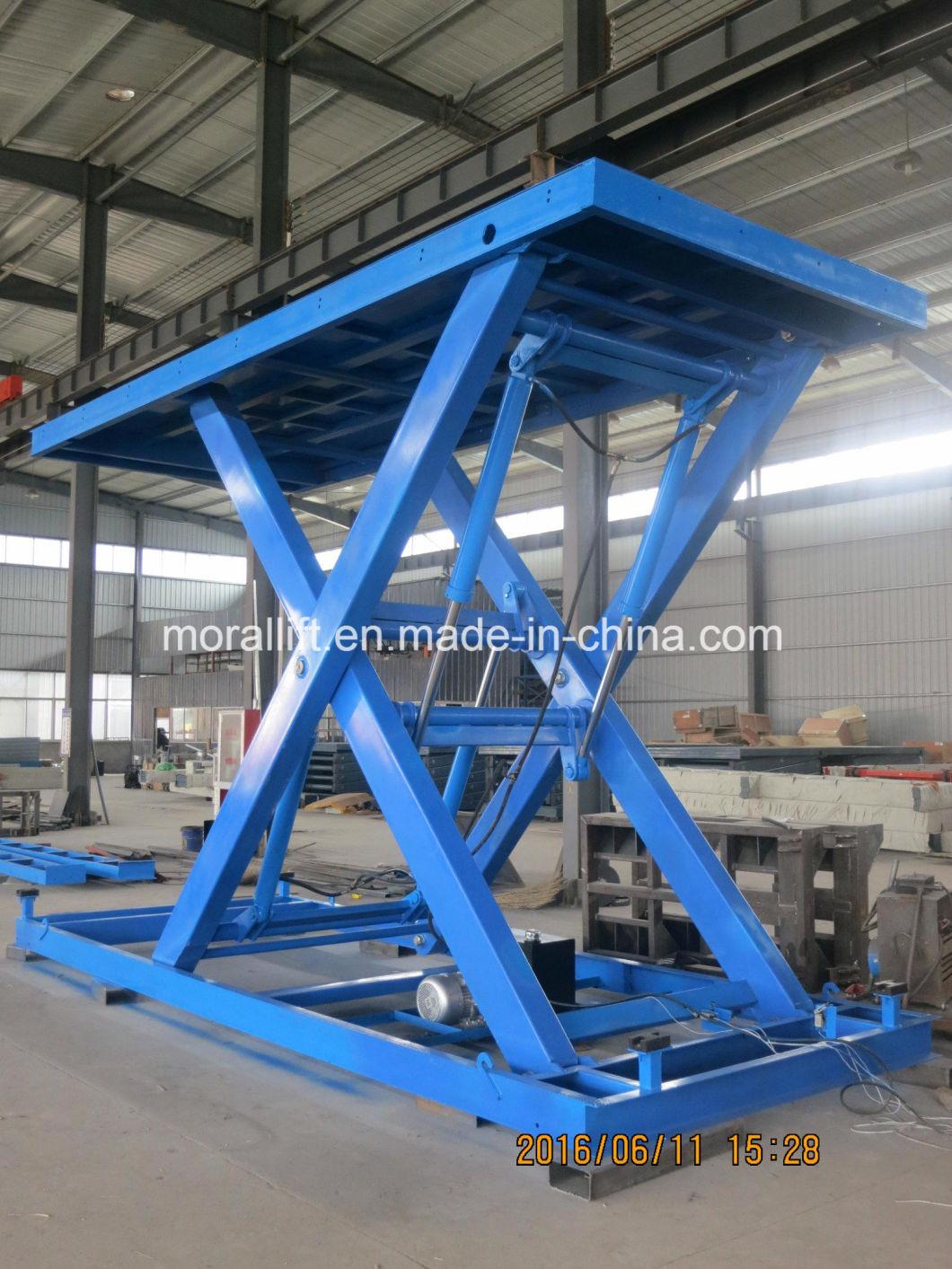 Scissor Automobile Parking Vehicle Lift for Underground Garage