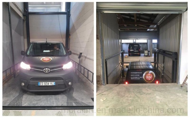 3T capacity hydraulic car parking lift