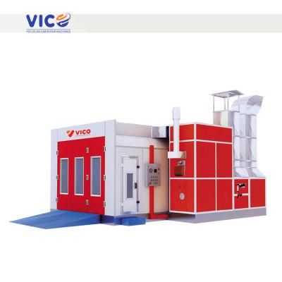 Vico European Standard Painting Booth Car Baking Oven Mixing Room